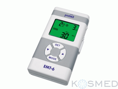 Elektrostymulator przenosny PROMED EMT 6 (tens i ems)